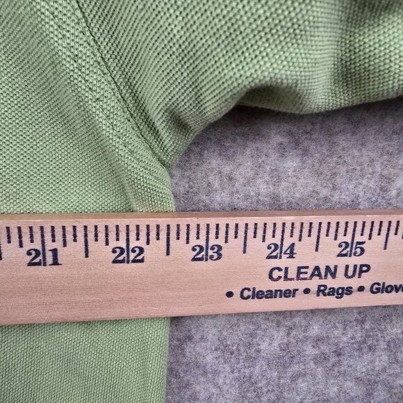 Cutter & Buck Bandon Dunes Golf Polo Shirt XL Green Cotton Embroidered Logo - Picture 10 of 10